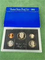 United States Proof Set 1983 coins