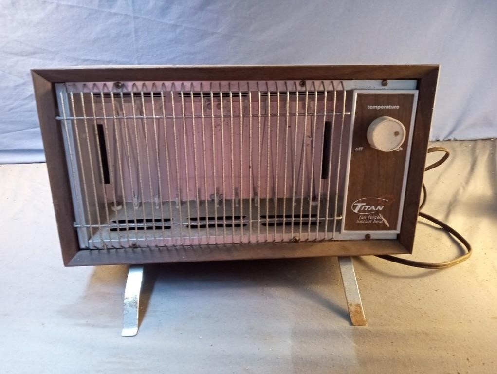 Titan fan forced instant heater