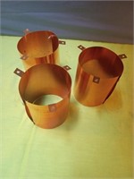 3 copper fittings