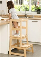 KITCHEN STANDING TOWER AND STEP STOOL / $99