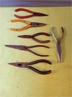 Lot of needle nose pliers