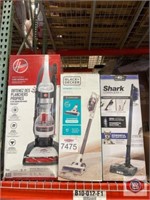 (3 pcs) assorted Hoover, black and decker and