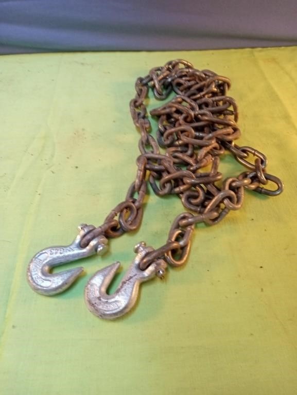 98" tow chain with hooks