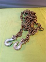 98" tow chain with hooks