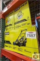 (3 pcs) assorted RYOBI lawnmower, and chemical