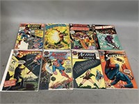 Vintage 15¢ DC Superman Comic Books