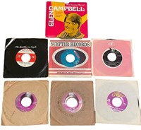 7" Vinyls! Monkees, JR Walker,Ray Charles!