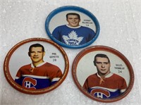 3-Metal Sheriff hockey coins