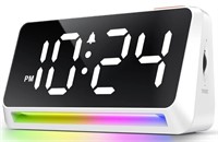 RGB Super Loud Alarm Clock 

For Bedroom, Heavy