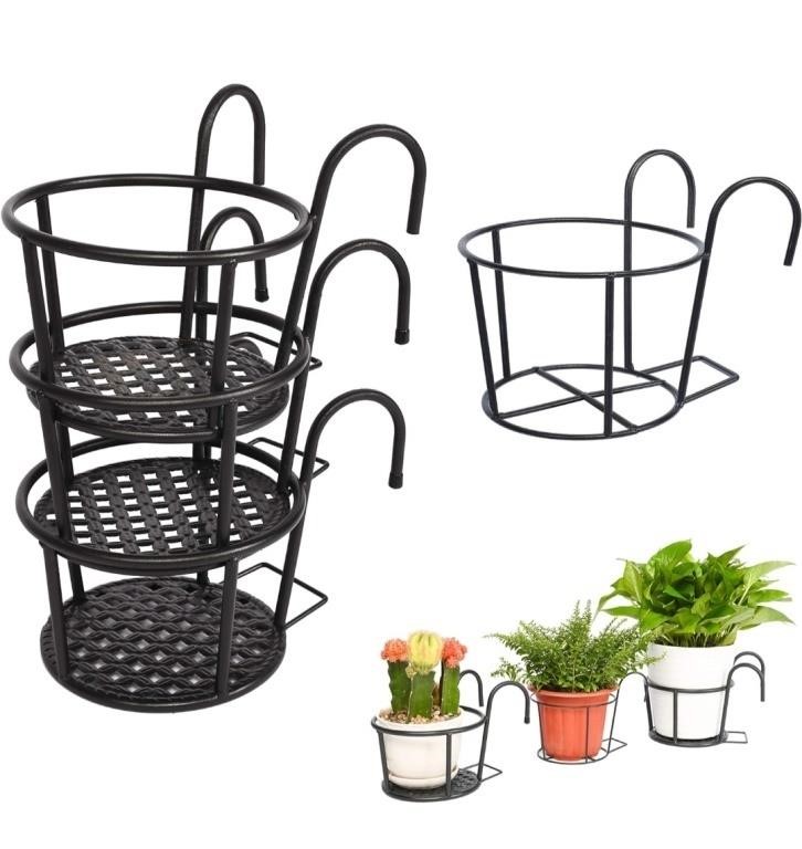 Klvied Outdoor Plant Stand, Pack of 3

 Pack