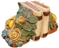 Yellow Rose Bookends