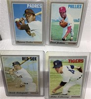 4-1970 Topps baseball cards