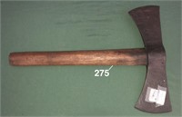 Double sided forged tomahawk or hatchet