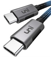Uni Usb C to Usb C 15' Charging Cable

New-