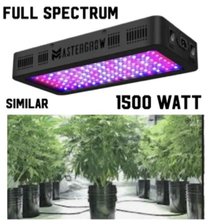 1500 WATT FULL SPECTRUM LED GROW LIGHT VEG &