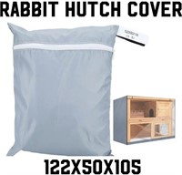 RABBIT HUTCH COVER / INSULATED  / 122x50x105 /