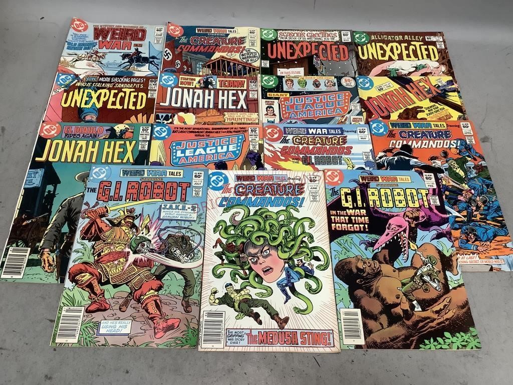 Vintage 60¢ DC Comic Books