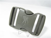 2 New Wounded Warrior Green Nexus Engraved Buckles