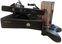 Xbox 360 W/ Kinect & Games