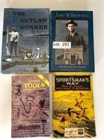 Lot of Books Outlaw Gunner Antique Tools ++