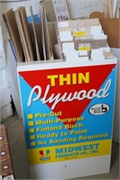 Thin Plywood Display and Contents
