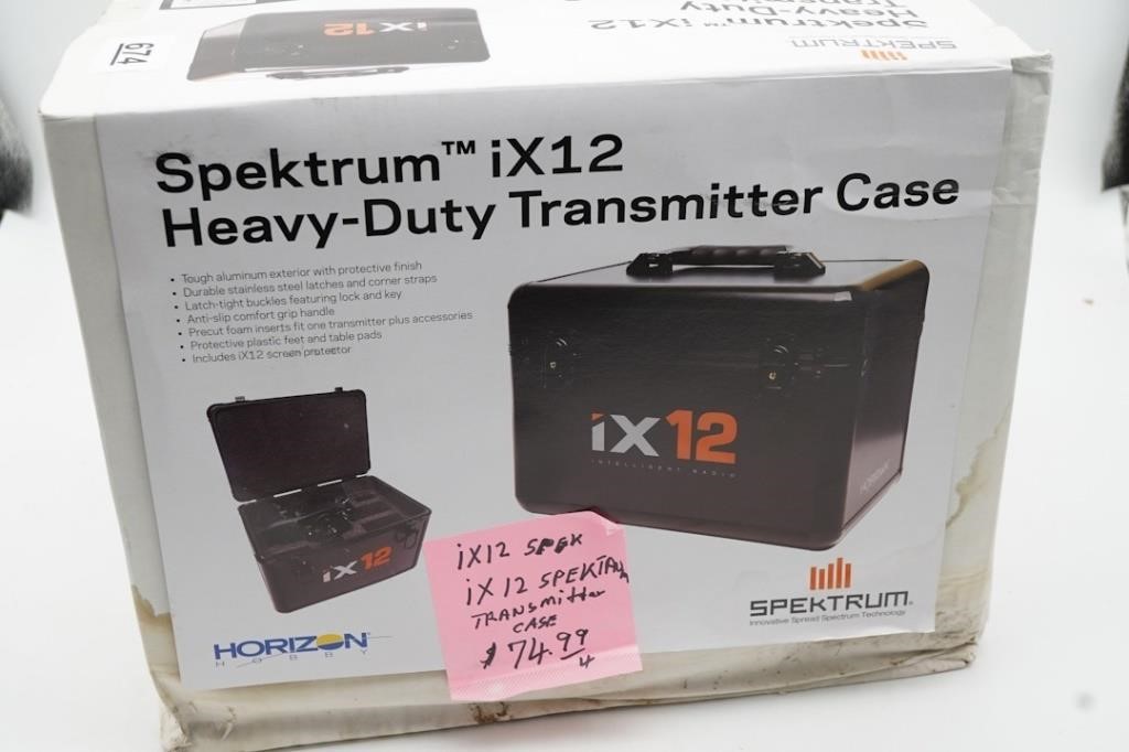 SpekTrum iX12 Heavy Duty Transmitter Case