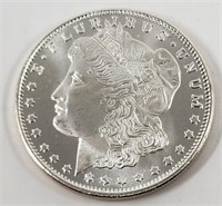 1 oz. 999 Fine Silver Morgan Round
