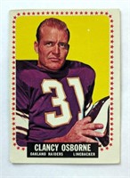 1964 Topps Clancy Osborne Card #149
