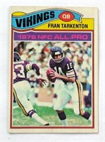 1977 Topps Fran Tarkenton Card #400