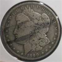 1899-O Morgan Silver Dollar