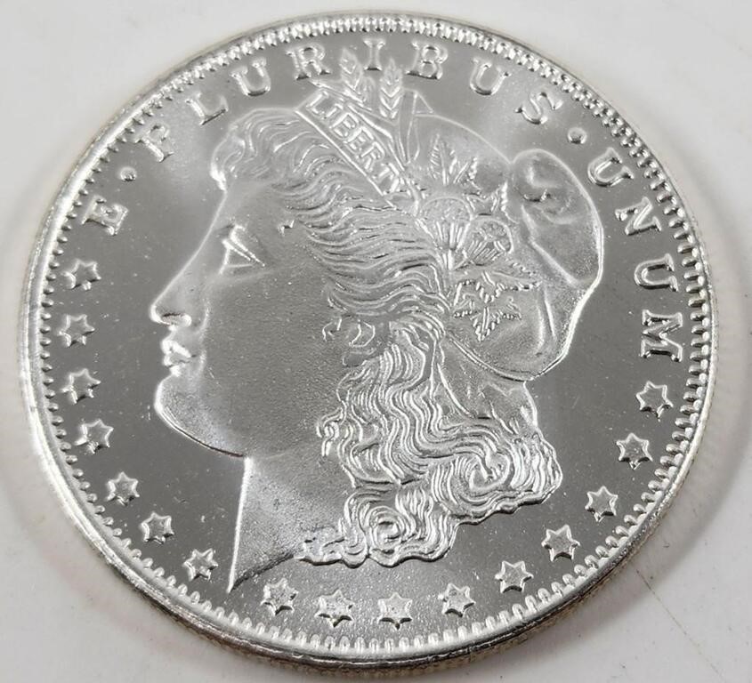 Silver Bullion and Coin Collection Online Auction 4.25.24