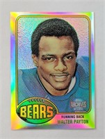 2001 Topps Archives Chrome 1976 Payton Refractor