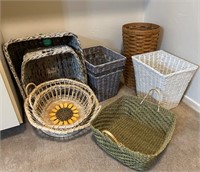 Various Wicker Baskets