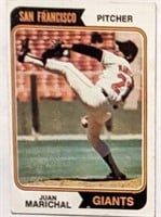 1974 Topps Juan Marichal HOF Card #330