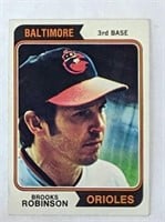 1974 Topps Brooks Robinson Card #160