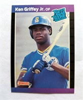 1989 Donruss Rated Rookie Ken Griffey JR Card 33