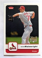 2006 Fleer Adam Wainwright Rookie Card RC #87