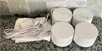 4 Google WiFi Point Routers
