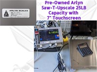 Arlyn SAW-T-Upscale 7" Touchscreen 25lb Scale