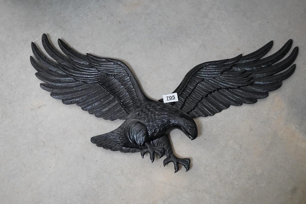 Whitehall Products Cast Aluminum Wall Eagle