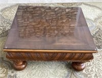 44" square coffee table