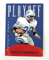 1996 Playoff Barry Sanders Card #1