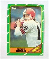 1986 Topps Bernie Kosar Rookie Card #187