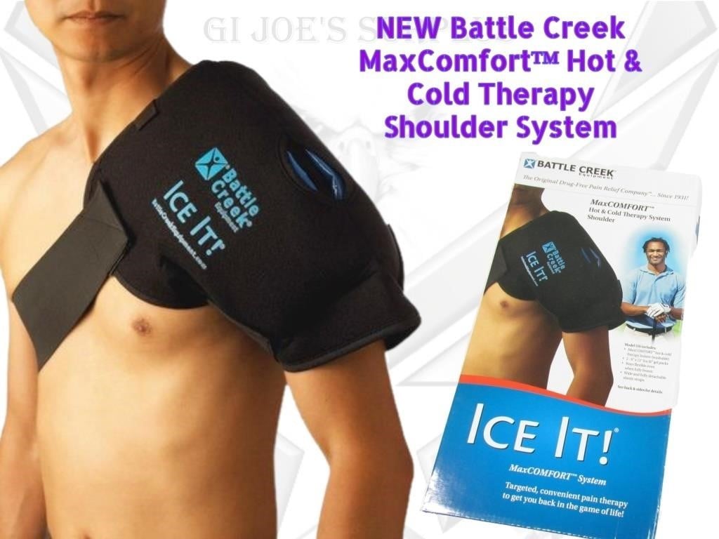 Ice-It MaxComfort Hot Cold Reusable Shoulder Brace
