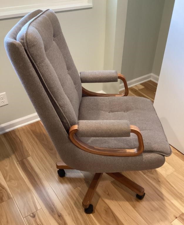 High back upholstered office chair