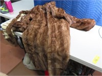 vintage MARKS LLOYDS Denver Long Fur Mink Coat EXC