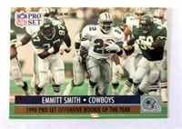 1990 Pro Set Emmitt Smith Offensive ROY #1