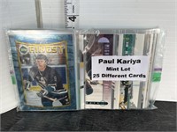 25 Paul Kariya hockey cards