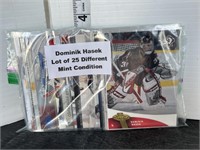 25 Dominik Hasek hockey cards