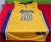 N - SIGNED LAKERS NASH #10 JERSEY (P70)